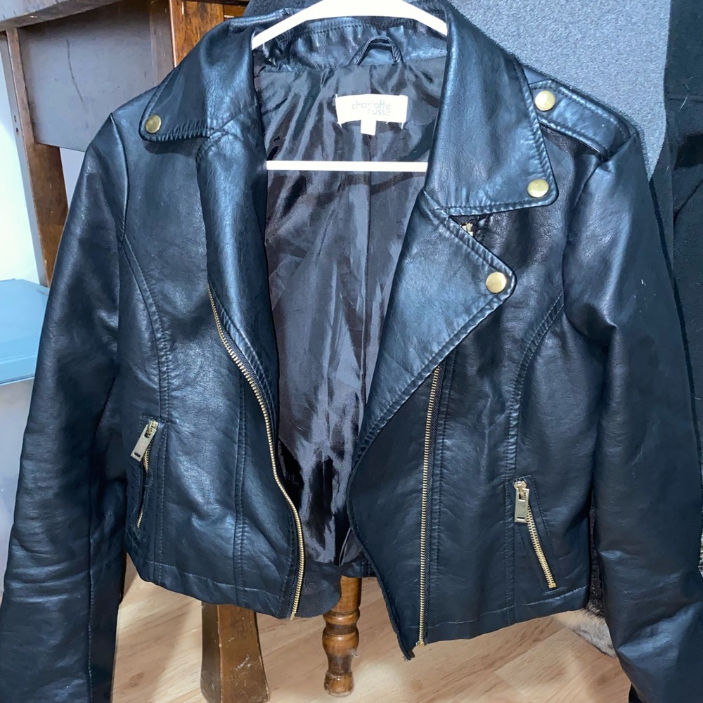 Charlotte Russe Faux leather jacket